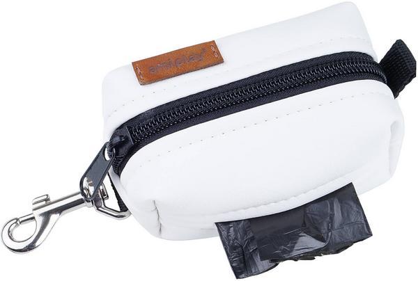 amiplay Kotbeutelspender Lincoln, 9 x 5 x 4 cm, weiss (Hund)