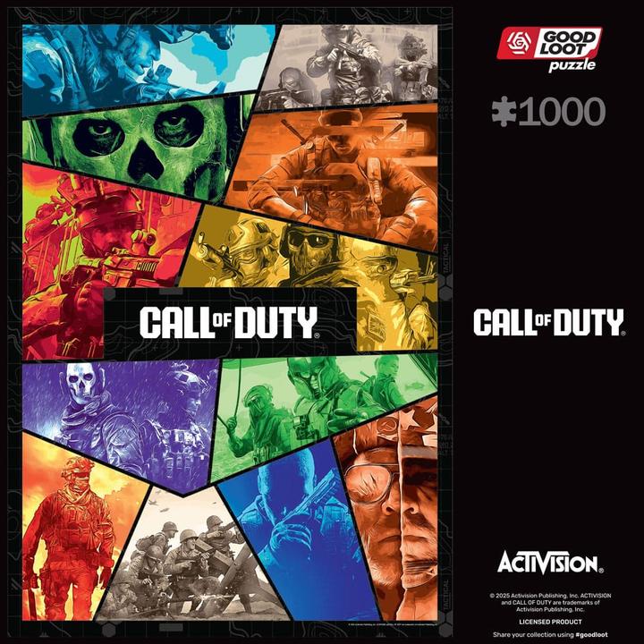 Actual product image Good Loot Call of Duty Puzzle Operators (1000 Teile) (1000 pieces)