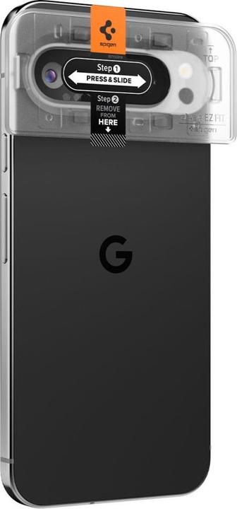 Productafbeelding Spigen EZ Fit Getemperd Glazen Camera Beschermer Google Pixel 9 Pro 2-Pack (2 Stuk, Google Pixel 9 Pro)