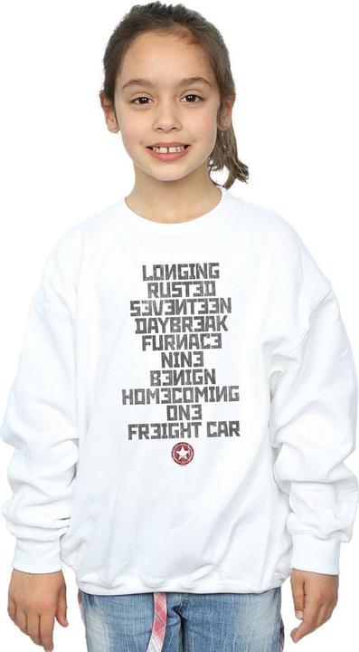 Produktbild Winter Soldier Trigger Words Sweatshirt Mädchen (116)