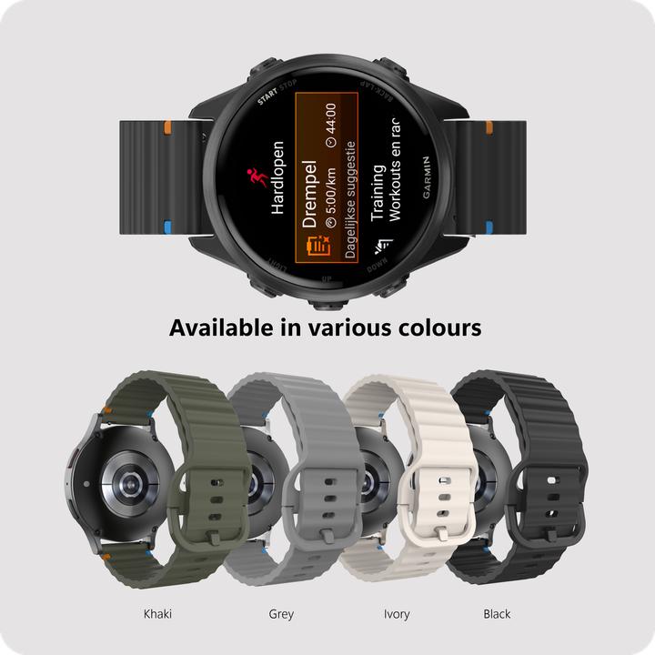 Actual product image Cazy Watchstrap für smartwatch (20 mm, Silicone)