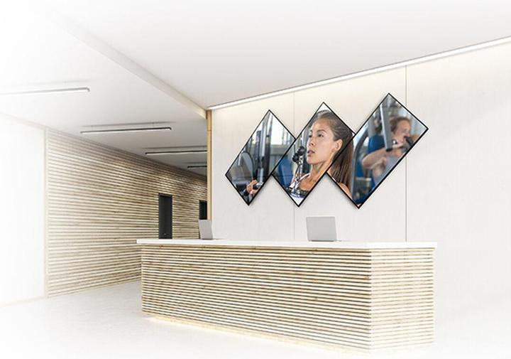 Actual product image b-tech BT7550 - Rotating folding support - Black - 70 kg - 200 x 200,400 x 400 mm - 16 (Wall, 70 kg, 37" - 65")