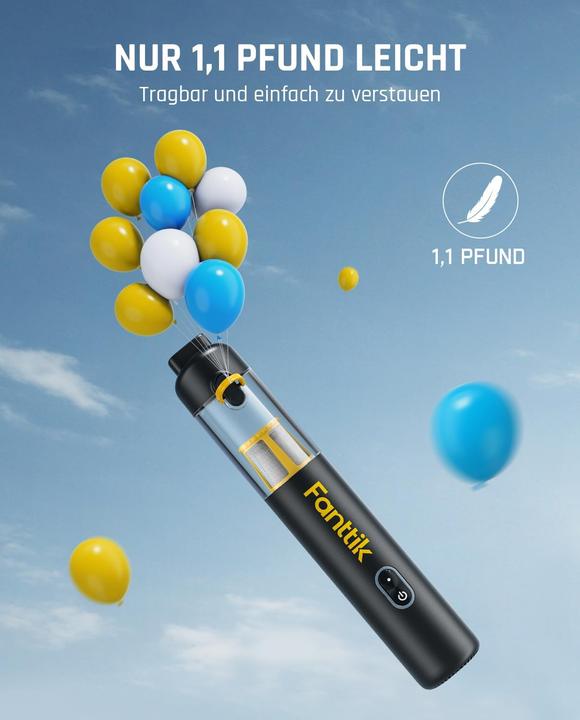 Produktbild Fanttik Slim V8 Apex Akku-Autostaubsauger