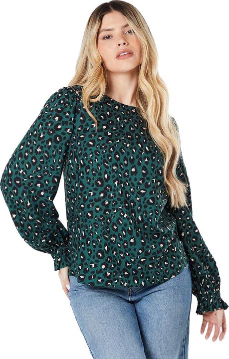 Immagine prodotto Dorothy Perkins Camicetta Stampa Animale Manica Lunga Donna (40)