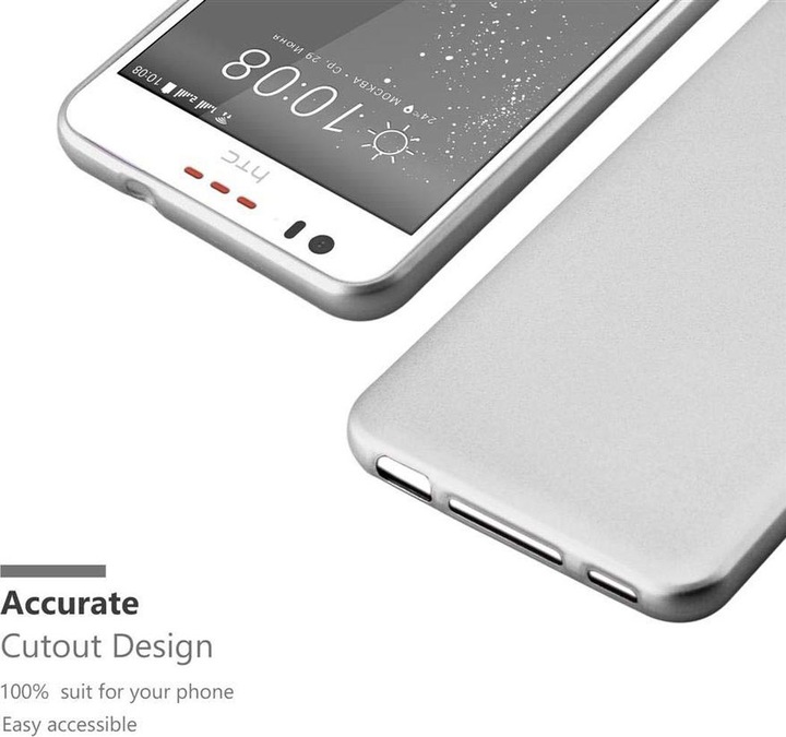 Produktbild Cadorabo TPU Matt Metallic Cover (HTC Desire 10 Lifestyle, HTC Desire 825)