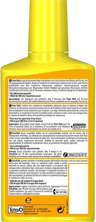 Produktbild Tetra Vital fördert Vitalität und Frabenpracht (Aquarium Dünger)