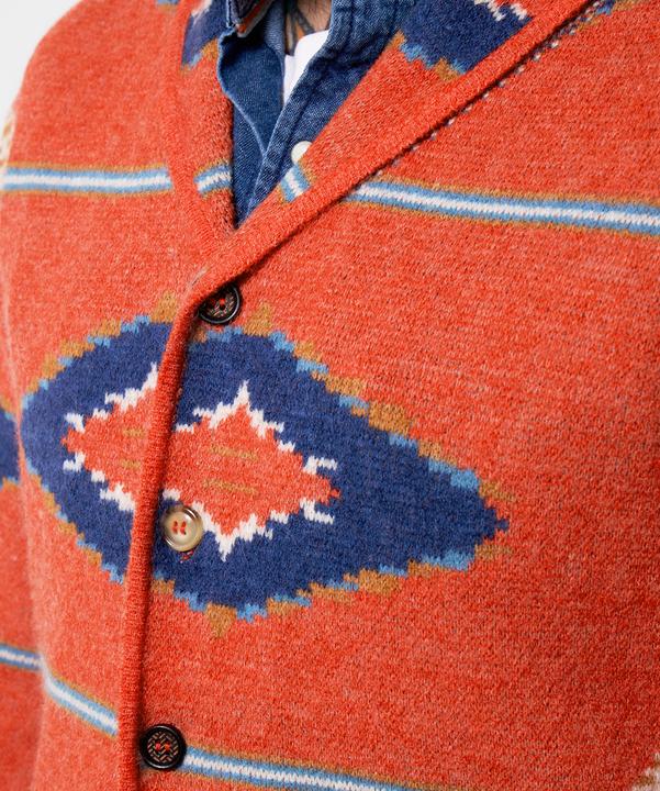 Produktbild Joe Browns Aztec Knitted Shawl Neck Cardigan (M)