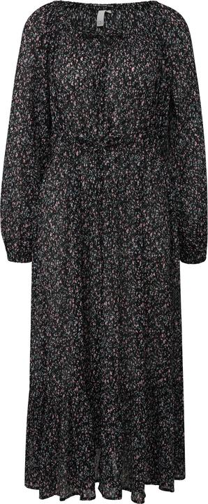Image du produit s.Oliver Langes Chiffonkleid mit Blümchenprint und seperatem Unterkleid (42)
