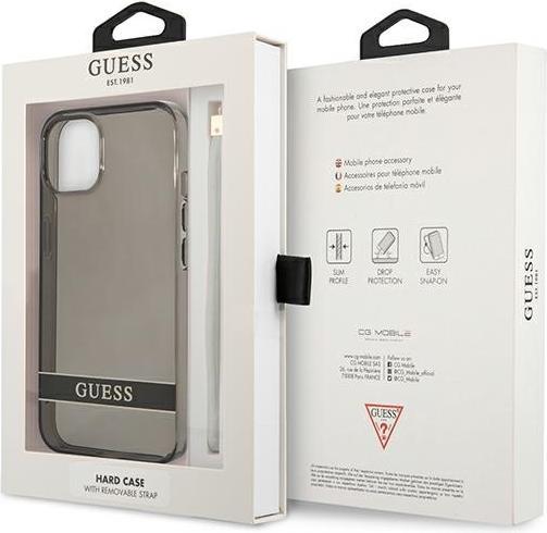 Immagine prodotto Guess GUHCP13SHTSGSK iPhone 13 mini 5,4 quot nero (Apple iPhone 13 mini)