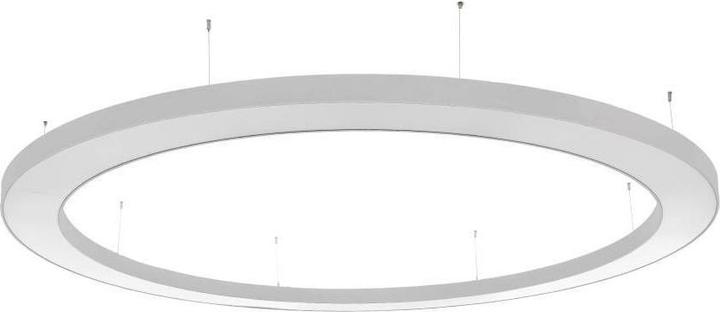 Produktbild EGLO 68177 PASTRENGO 3 LED Pendelleuchte 288W Ø4000mm Silber Weiss Neutralweiss Dimmbar