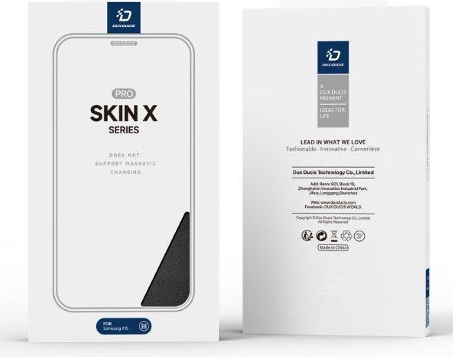 Actual product image Dux Ducis Skin X Pro Magnetic Stand leather case (Samsung Galaxy A15 5G)
