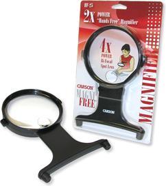Actual product image Carson Optical HF-25 MagniFree Freehand Magnifier