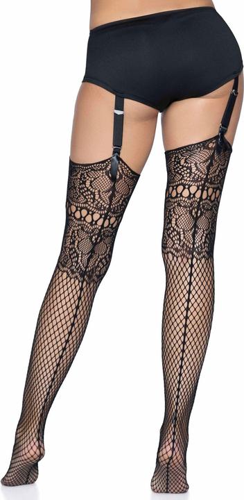 Produktbild Leg Avenue Fishnet backseam stockings (One Size)