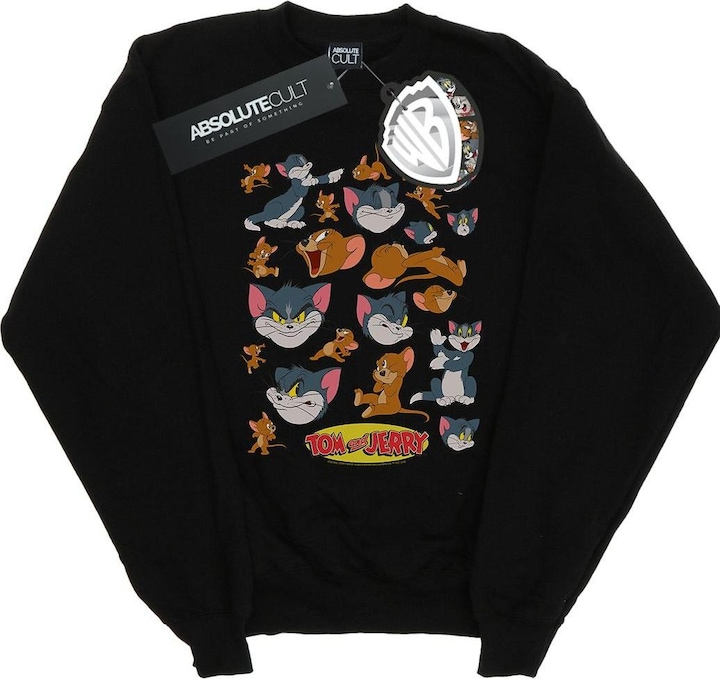Immagine prodotto Tom & Jerry Many Faces Felpa Uomo (XL)