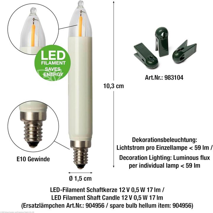 Productafbeelding Hellum Kerstboomverlichting (16.30 m)