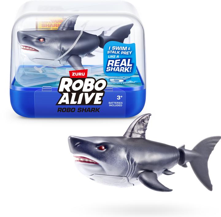 Image du produit Roboalive Robo Alive - Water Activated Shark - Grey