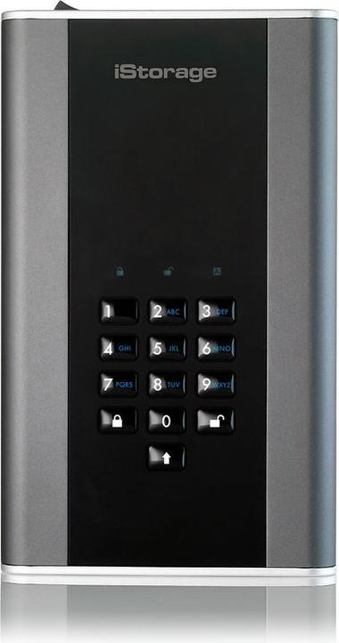 Produktbild iStorage diskAshur DT2 256-bit 22TB-Classified - Graphite (22 TB)