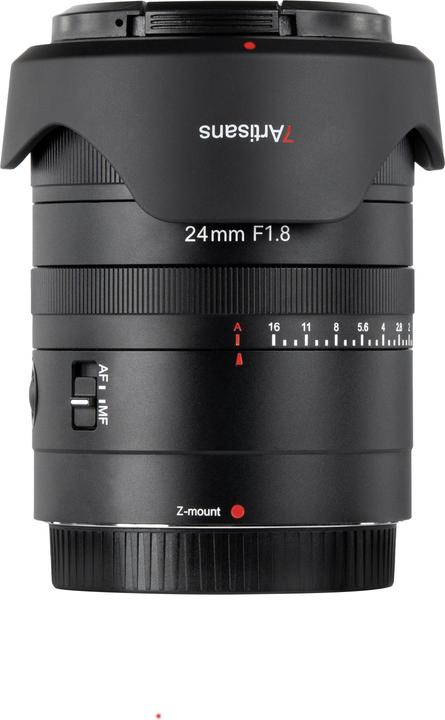 Actual product image 7artisans AF24mm F1.8 Nikon (Z Mount) (Nikon Z, full size)