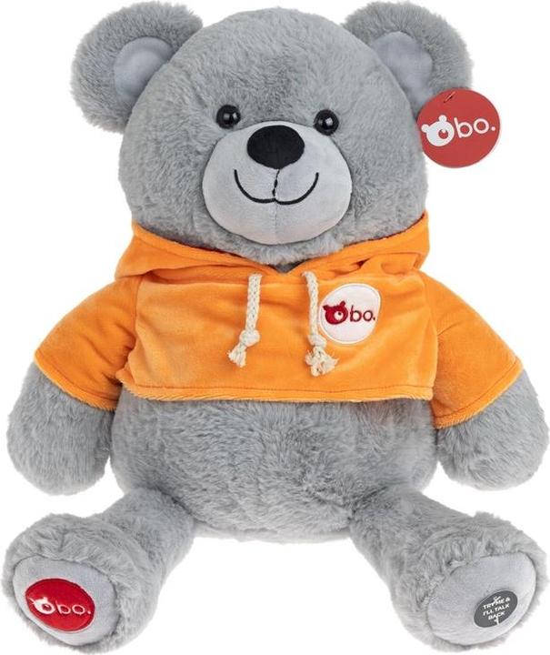 Produktbild bo. Plush bear with talk-back function, 46 cm (46 cm)
