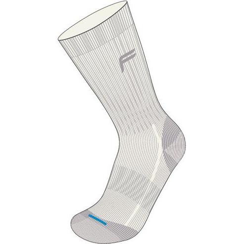 Fuse, Herren, Sportsocken, Outdoor Mountaineering TEC A 100/39-42 Graue Socken (40 - 42), Grau