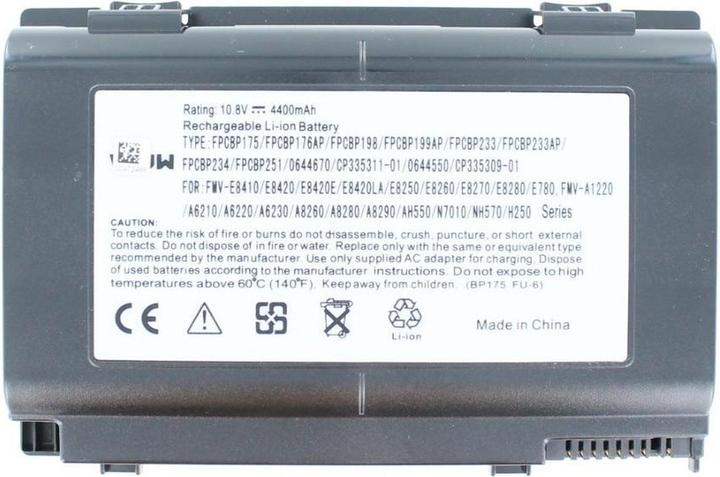 Produktbild AGI 45419 - Akku - Fujitsu Siemens - Lifebook E780 (4400 mAh)