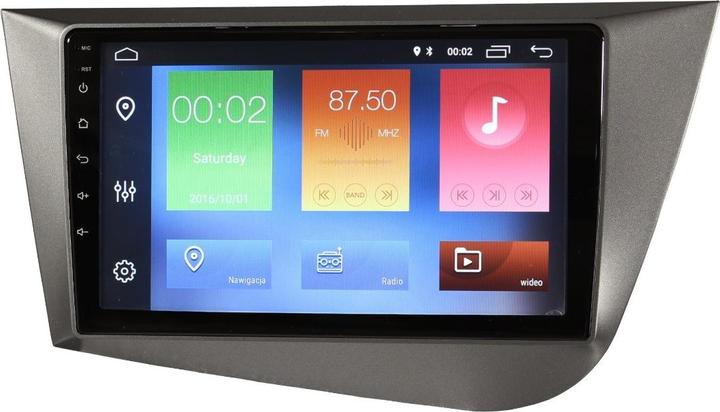 No Name RADIO GPS NAVIGATION SEAT LEON II 2005-2012 ANDROID (9")