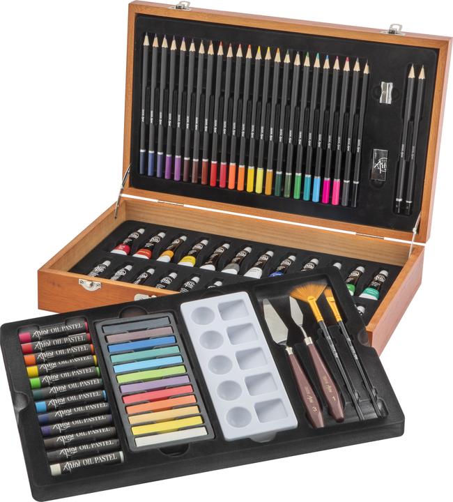 Nassau Mixed media art set - 82 pcs - buy at Galaxus - Galaxus