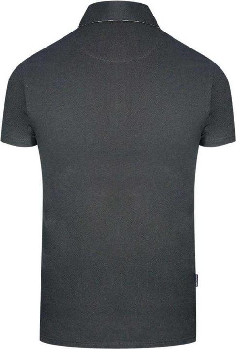 Actual product image Aquascutum Unisex Adult Checked Logo Polo Shirt (S)