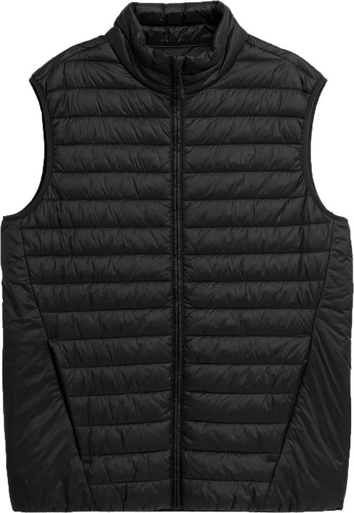 Actual product image 4F Men's waistcoat M062 jet black 4FAW23TVESM062 20S (XL)