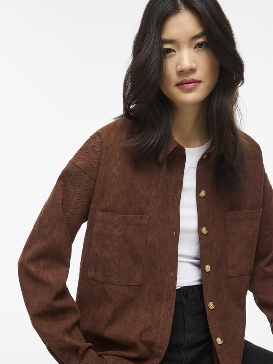 Actual product image Vila VIKIRA Cord Shacket (34)