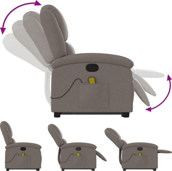 Image du produit vidaXL Massagesessel mit Aufstehhilfe