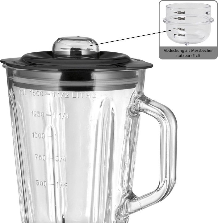 Produktbild Proficook Standmixer PC-UM 1195 Rot (800 W)