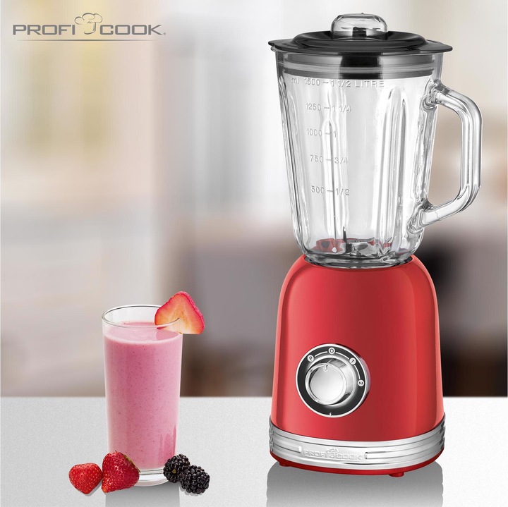 Produktbild Proficook Standmixer PC-UM 1195 Rot (800 W)