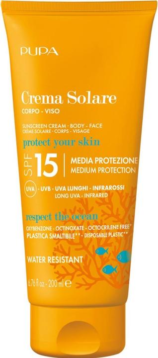Produktbild Pupa Milano Sunscreen Cream (Sonnencreme, SPF 15, 200 ml)