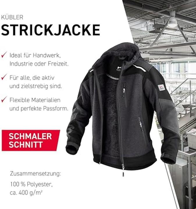 Produktbild Kübler Strickjacke mit Teddyfutter (M)