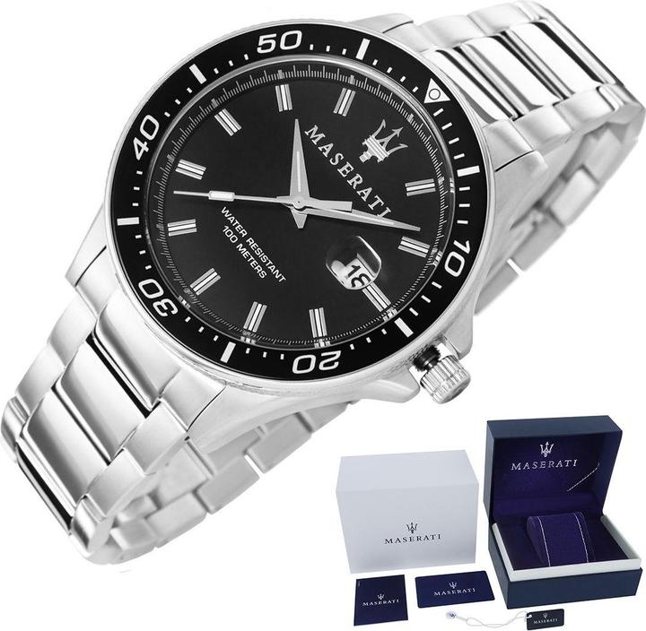 Actual product image Maserati Sfida (Analogue wristwatch, 44 mm)