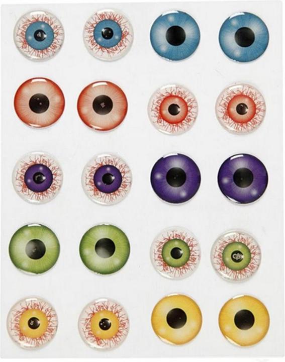 Produktbild Creativ Company Sticker Augen 3D (10 Sticker)