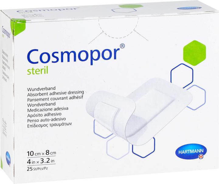 Actual product image Hartmann COSMOPOR STERIL 10X8CM, 25 pcs PFL (25x)