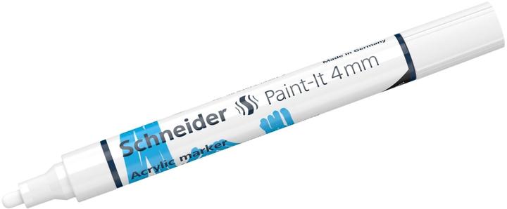 Produktbild Schneider paint-it 320 Acrylmarker 4 mm 15 cm weiss (Weiss, 4 mm, 1 x)