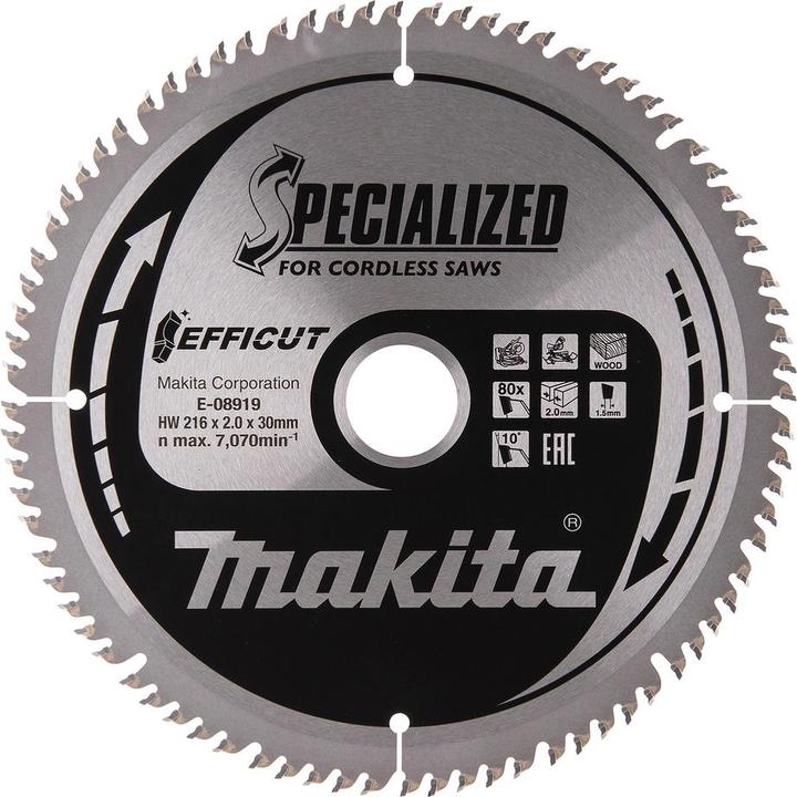 Produktbild Makita EFFICUT Sägeblatt E-08919