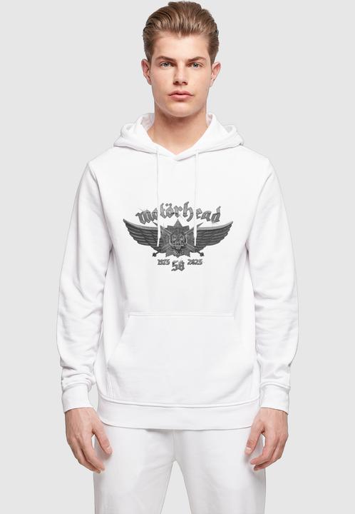 Produktbild Merchcode Motorhead - 50th Wings Badge Basic Hoody - 193739 (XXL)