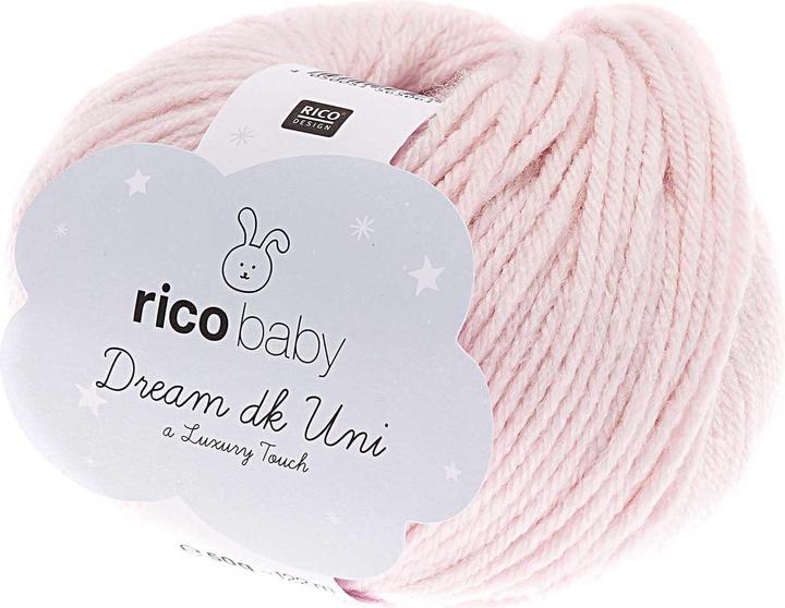 Produktbild Rico Design Wolle Baby Dream Uni dk 50 g Rosa (115 m)