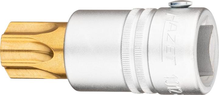 Produktbild HAZET Schraubendreher-Steckschlüsseleinsatz ∙ TORX 1012-T100 ∙ Vierkant20 mm (3/4 Zoll) ∙ Innen TO…