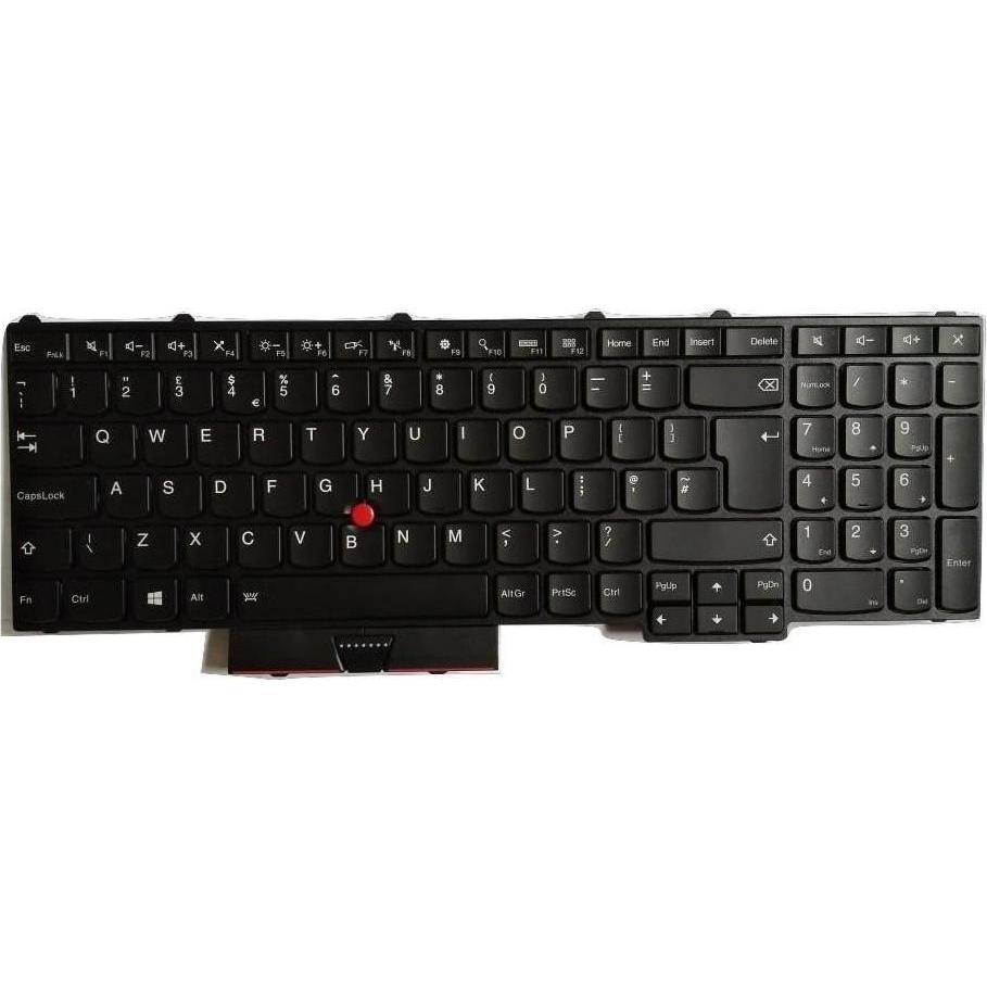 Thumbnail - Lenovo Keyboard US INT., Notebook Ersatzteile, Schwarz
