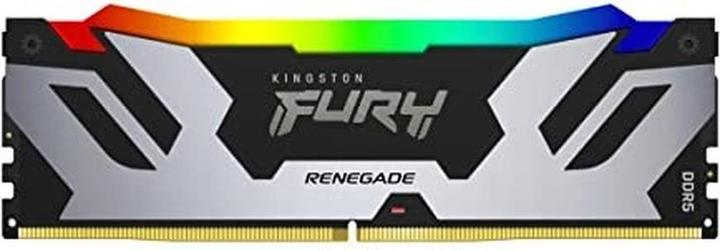Actual product image Kingston 48GB 8800MT/s DDR5 CL42 CUDIMM Kit of 2 FURY Renegade RGB Silver (2 x 24GB, 8800 MHz, DDR5 RAM, CU-DIMM)