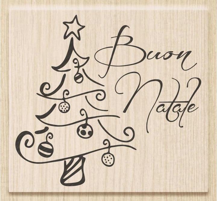 Produktbild Heyda Stempel Buon Natale