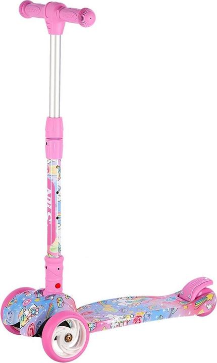 Nils Fun Hlb15 Pink LED Kinderroller