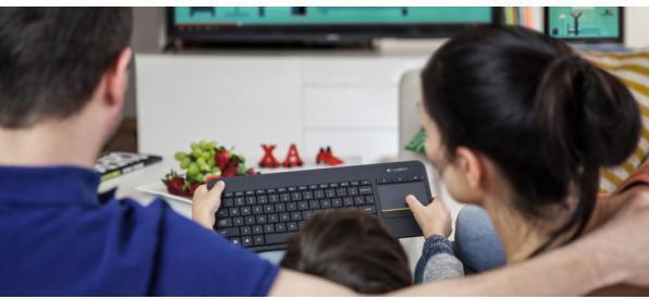 Produktbild Logitech K400 Plus (Eng. Int., Kabellos)