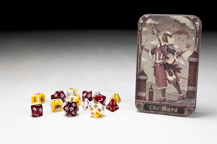 Actual product image Beadle & Grimm´s Character Class Classic RPG Dice Set Bard (14)