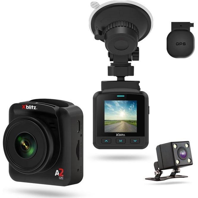 Xblitz Wideorejestrator Wideorejestrator A2 GPS kamera samochodowa (GPS-Empfänger), Dashcam